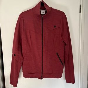 ❤️ Worn once Cabi red heather track jacket
